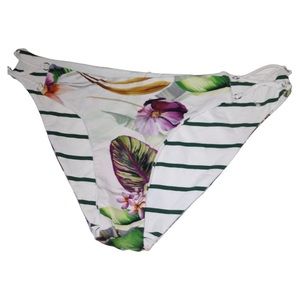 NWOT Tinibikini floral swim buttom size S